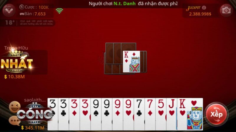 tien len 2 Phổ biến luật chơi Tiến Lên F8bet